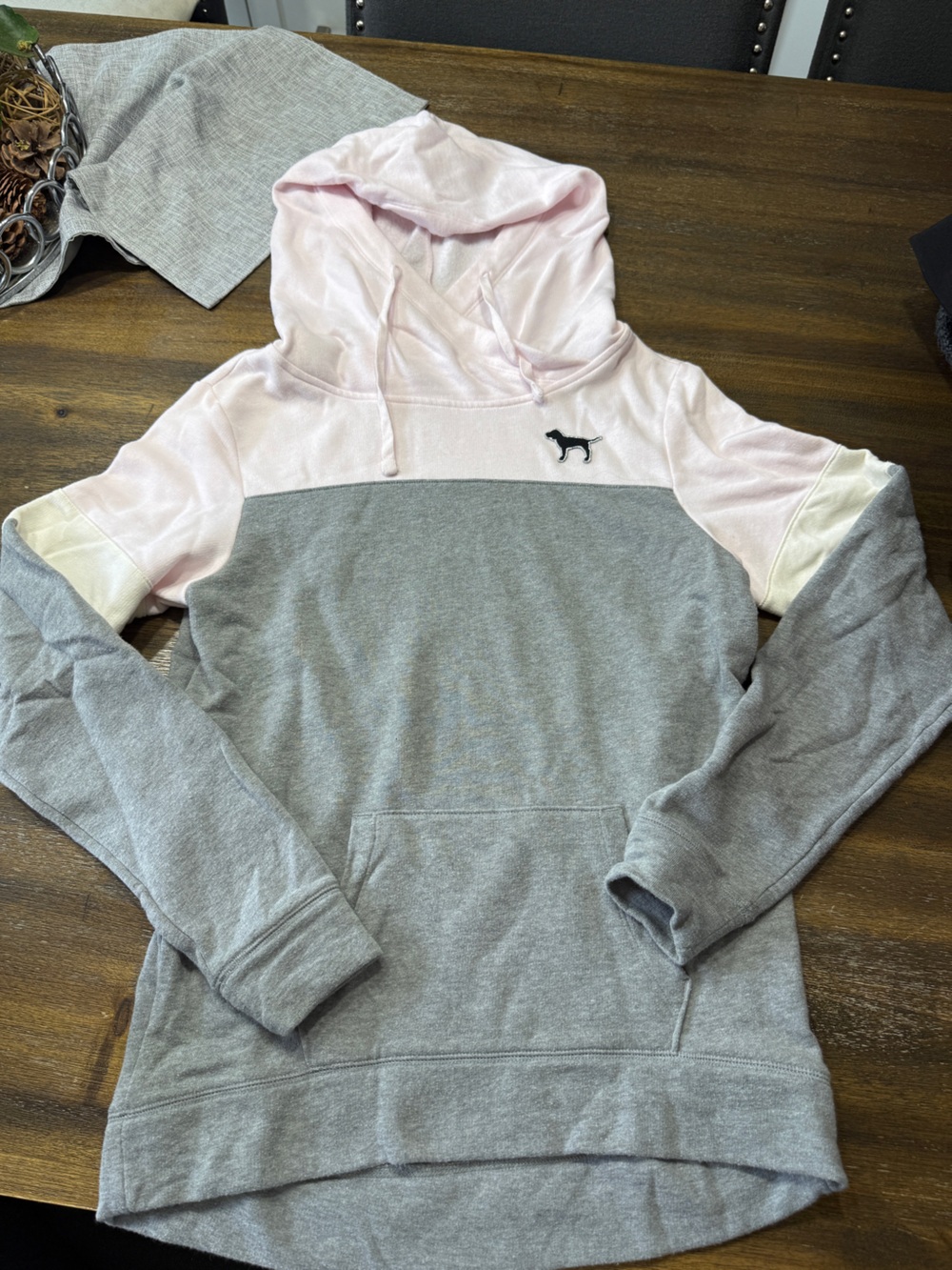 Victoria's Secret PINK Light Pink Pullover Hoodie